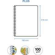 Foto de Agenda Juvenil Mqr Plus 22x17cm Semana A La Vista Lemon 2025 