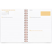 Foto de Agenda Juvenil Mqr Plus 22x19cm Dia Por Pagina Bright Red 2025 