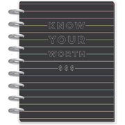 Foto de Agenda juvenil The Happy Planner 12M 24x22cm Know Your Worth 