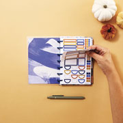 Foto de Agenda Juvenil Thp Hues Of Blues Mini 14x22cm 2025 