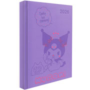 Foto de Agenda Kuromi Morado 14.5X20.5Cm Dia Por Pagina 2026 Danpex 