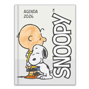 Foto de Agenda Snoopy Gris 11X15Cm Semana A La Vista 26 