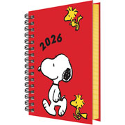 Foto de Agenda Snoopy Rojo 13X18Cm Dia Por Pagina 2026 Danpex 