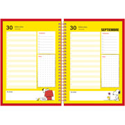 Foto de Agenda Snoopy Rojo 13X18Cm Dia Por Pagina 2026 Danpex 