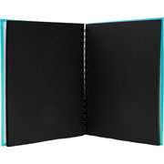 Foto de Álbum fotos Senfort 1803001 Scrapbook A5 negro azul 