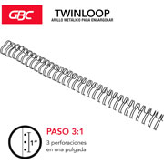 Foto de Arillo 3:1 Negro En Caja Con 20 9/16 Pulgada 