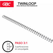 Foto de Arillo Loop 3:1 Negro En Caja Con 20 5/16 Pulgada 