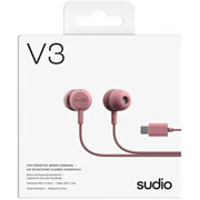 Foto de Audifonos Inear Alambrico Rosa Sudio V3 