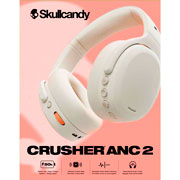 Foto de Audifonos Skullcandy Crushe Anc 2 On Ear Bluetooth Blanco 