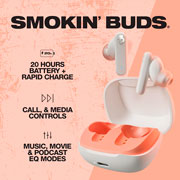 Foto de Audifonos Skullcandy Smokin Bud Blanco 