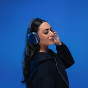 Foto de Audifonos STF Cherry Max On Ear ST-H05958 Azul 