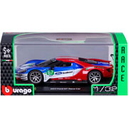 Foto de Auto Coleccionable Burago 1:32 Race: 2017 Ford Gt Race Car 