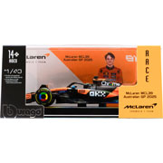 Foto de Auto Coleccionable Burago 1:43 Rf Mclaren Mcl39 W/H 2025 