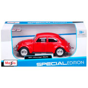 Foto de Auto Coleccionable Maisto 1:24 Se Volkswagen Beetle Rojo 