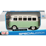 Foto de Auto Coleccionable Maisto 1:25 Se Volkswagen Van Samba Verde 