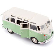Foto de Auto Coleccionable Maisto 1:25 Se Volkswagen Van Samba Verde 