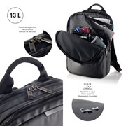 Foto de Backpack Mqr 14 Plg Negro Mr16982 