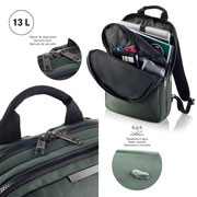 Foto de Backpack Mqr 14 Plg Verde Mr16983 