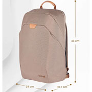 Foto de Backpack Techzone Tzlbp56W-A Ecohero 15.6 " Cafe 