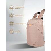 Foto de Backpack Techzone Tzlbp56W-A Ecohero 15.6 " Cafe 