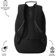 Foto de Backpack Totto Cambri N01 15.4 Pulgadas Negro 