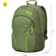 Foto de Backpack Totto Cambri Para Laptop 15 Plg Verde 