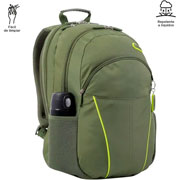 Foto de Backpack Totto Cambri Para Laptop 15 Plg Verde 