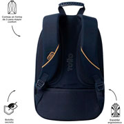 Foto de Backpack Totto Cambri Z32 15.4 Pulgadas Azul 