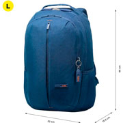 Foto de Backpack Totto Compliment Para Laptop 13 Plg Azul 