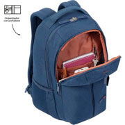 Foto de Backpack Totto Compliment Para Laptop 13 Plg Azul 