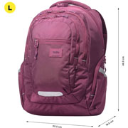 Foto de Backpack Totto Eufrates Tablet Y Pc Morado  