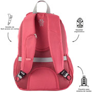 Foto de Backpack Totto Goctal P12 14 Pulgadas Rosa 