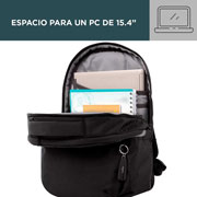 Foto de Backpack Totto Indo 15.6 Pulg Tablet Negro  