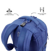 Foto de Backpack Totto Indo Para Laptop 15 Plg Azul 