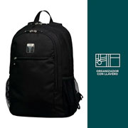 Foto de Backpack Totto Ribbony Para Laptop 14 Plg Negro 