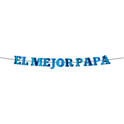 Foto de Banderin el Mejor Papa 4 m Granmark 