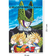 Foto de Block de Stickers Adheribles Granmark con 6 Planillas Dragon Ball 