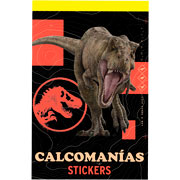 Foto de Block de Stickers Adheribles Granmark con 6 Planillas Jurassic World 