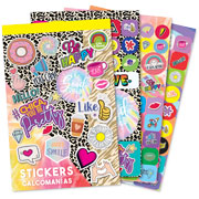 Foto de Block de Stickers Adheribles Granmark con 6 Planillas Juvenil 