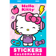 Foto de Block de Stickers Adheribles Granmark con 6 Planillas Kitty 
