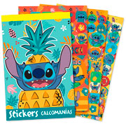 Foto de Block de Stickers Adheribles Granmark con 6 Planillas Lilo & Stitch 