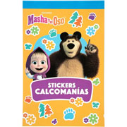 Foto de Block de stickers Granmark 6 planillas Masha y El oso 