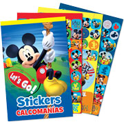 Foto de Block de Stickers Adheribles Granmark con 6 Planillas Mickey Mouse 