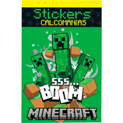Foto de Block de Stickers Adheribles Granmark con 6 Planillas Minecraft 