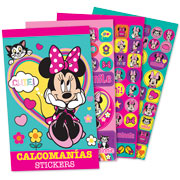 Foto de Block de Stickers Adheribles Granmark con 6 Planillas Minnie 