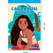 Foto de Block de Stickers Adheribles Granmark con 6 Planillas Moana 