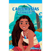 Foto de Block de Stickers Adheribles Granmark con 6 Planillas Moana 
