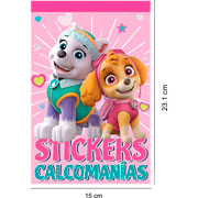 Foto de Block de Stickers Adheribles Granmark con 6 Planillas Paw Patrol 