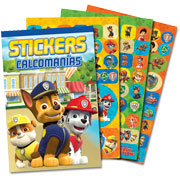 Foto de Block de Stickers Adheribles Granmark con 6 Planillas Paw Patrol 