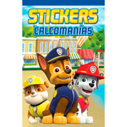 Foto de Block de Stickers Adheribles Granmark con 6 Planillas Paw Patrol 